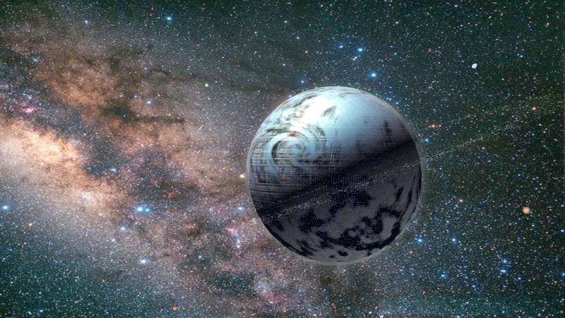 Artistâs impression of a Dyson sphere (Credit: Slawek Wojtowicz)
